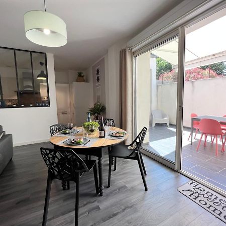 Appart T3 Le Patio - Avec Terrasse Boujan-sur-Libron Bagian luar foto
